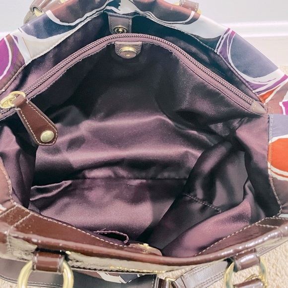 Coach Ashley Signature C Print Satchel - Picture 7 of 11